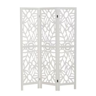 Paulownia Wood Foldable Leaf Design Divider 170 × 40 × 2 cm