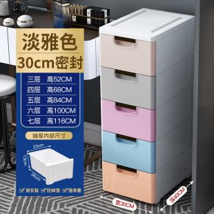 وحدة تخزين متعددة الاستخدامات بأدراج ملونة