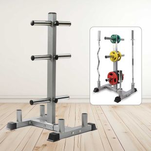 Heavy-Duty Metal Weight Storage Rack with Multi Arms
