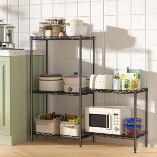 منظم فولاذي مزدوج متعدد الإستخدامات 2 + 3 طبقات - 110 × 90 × 30 سم