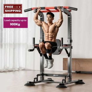 Adjustable Full-Body Pull and Workout Station