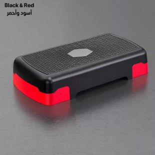 Single Layer Exercise Platform - 45cm - Black & Red