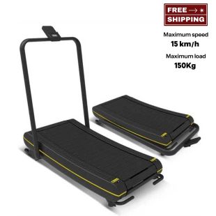 Mechanical Walking and Running Treadmill 15 km/h with Digital Screen