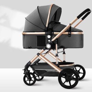 عربة أطفال متعددة الوظائف عالية الرؤية