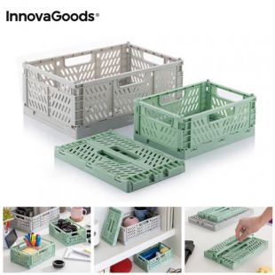 مجموعة من 3 صناديق تنظيم قابلة للطي Boxtor من Innovagoods