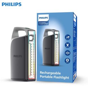 PHILIPS ABS Multi-Functional 1000Lumens Rechargeable Flashlight
