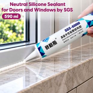 Neutral Silicone Sealant for Doors and Windows by SGS - Sheeel Kuwait Deals