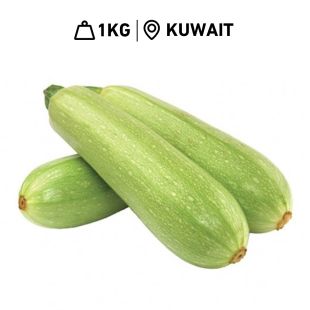 Fresh Kuwaiti Zucchini Al Shamiah Farm (1 kg Approx.)