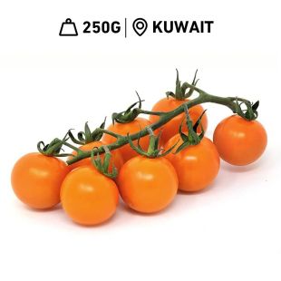 Fresh Kuwaiti Orange Cherry Tomatoes Al Shamiah Farm (250 g Approx.)