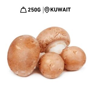 Fresh Kuwaiti Brown Mushroom (250 g Approx.)