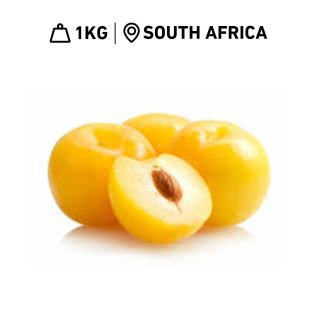 Fresh South African Yellow Plums (1 Kg Approx.)