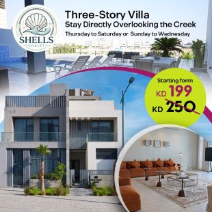 Luxury Stay in a 3-Story Villa with Direct Creek Views at Shells Chalet