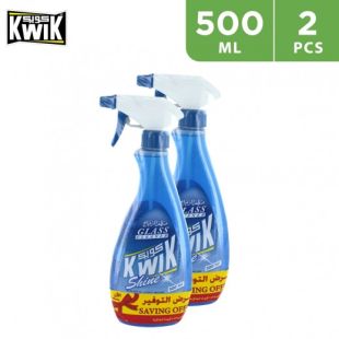 Kwik Glass Cleaner 2 x 500 ml