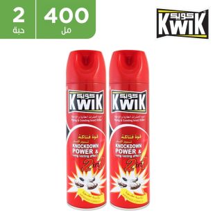 كويك – مبيد الحشرات الطائرة والزاحفة 2 × 400 مل 