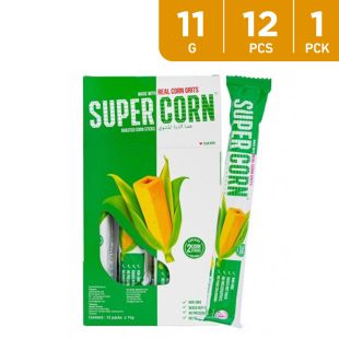 Supercorn Roasted Corn Sticks 12X11G