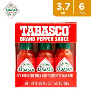Tabasco -Red Spicy Mini-bottles 6 x 3.7ml