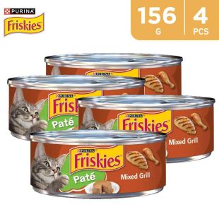 بورينا – طعام القطط الطبيعي فرسكيز باتي مكس غريل 4 × 156 جم