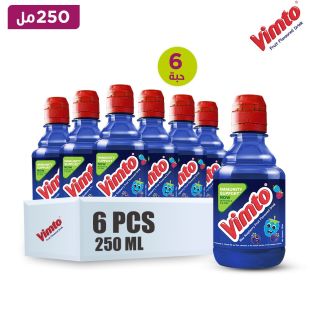 فيمتو - مشروب توت أزرق 6x250 مل