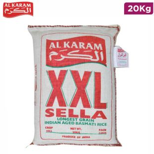 Al Karam XXL Sella Indian Basmati Rice 20 kg