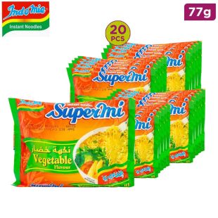 Indomie Superme Vegetable Noodles 20 x 77 g