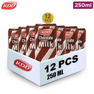 KDD Chocolate Flavour Milk 12 x 250 ml