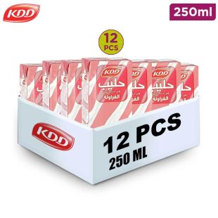 KDD Stawberry Flavour Milk 12 x 250 ml