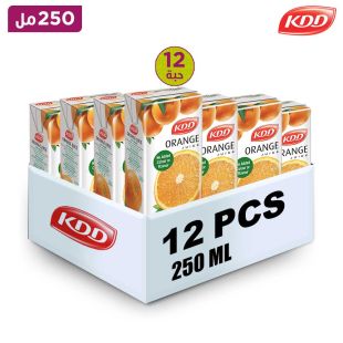 كى دى دى - عصير البرتقال 12 × 250 مل