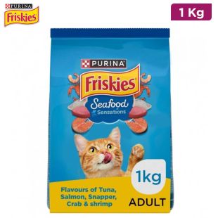 Purina Friskies Seafood Sensations Flavour Cat Food 1 Kg