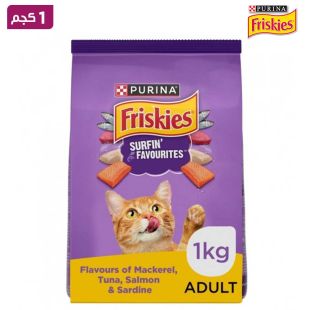 بورينا فريسكيزطعام القطط الجاف المفضل 1 كجم