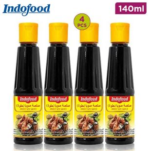 Indofood Mild Sweet Soy Sauce 140ml x 4