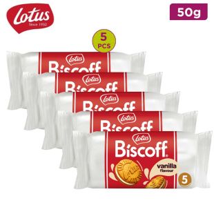Lotus Biscoff Sandwich Vanilla 50g x 5