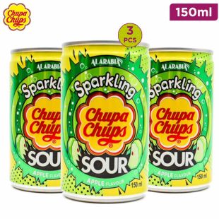 Chupa Sparkling Drink Sour Green Apple 150 ml 2+1 Free