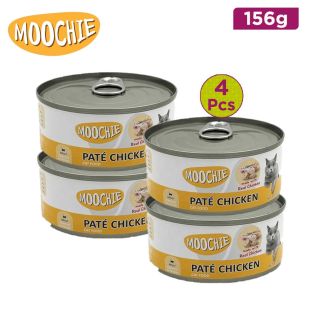 Moochie Cat Food Pate Chicken 156g x 4