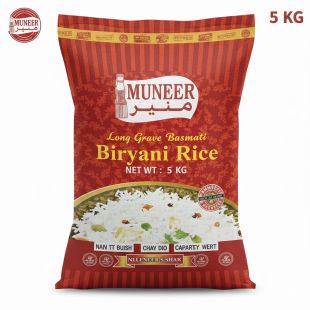 Muneer Long Basmati Biryani Rice 5kg