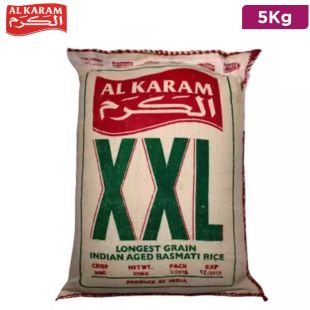 Al Karam XXL Indian Basmati Rice – 5 Kg