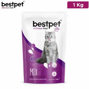Best pet dry food for adult cat Mix 1Kg