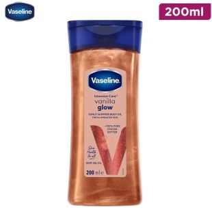 VASELINE Intensive Care Vanilla Glow Sunlit Shimmer Body Oil 200 ml