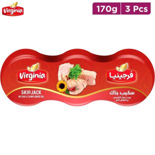 Virginia Skpjack Tuna S/F Oil Chli3X170g