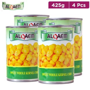 Al-Qaem Whole Kernel Sweet Corn Can 425 g x 4