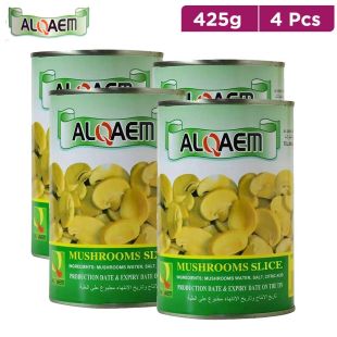 Al-Qaem Mushroom Slice Can 425 g x 4