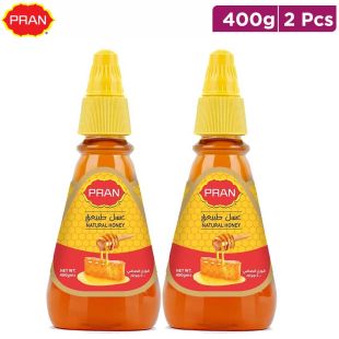 Pran Natural Honey Squeeze Bottle – 2 × 400 g