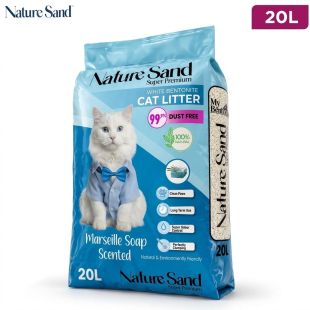 Nature Sand Cat Litter Marseille Soap – 20 L