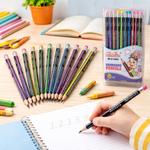 ShunShou 12 Pieces HB Pencil Set