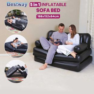 5 in 1 Inflatable Sofa Bed by Bestway