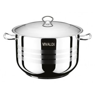 وعاء طهي عميق ستانليس ستيل من Vivaldi