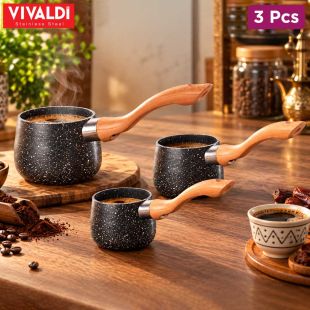 Granite Coffee Pot Set 3 Pieces by Vivaldi