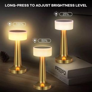 مصباح طاولة LED يعمل باللمس قابل للشحن
