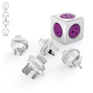 PowerCube with 4 Outlets and 2 USB Ports