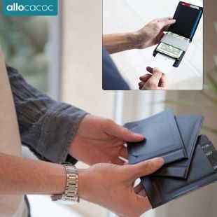 Magnetic 3-Module Wallet by Allocacoc