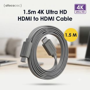 1.5m 4K Ultra HD HDMI to HDMI Cable by Allocacoc